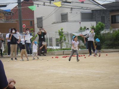 4歳かけっこ